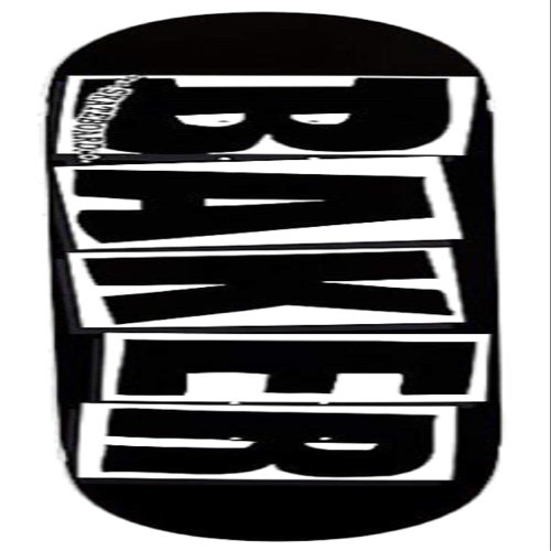 Baker Skateboards Deck(Black/White Logo,8.475")
