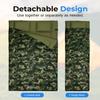 SereneLife Backpacking Sleeping Bag Camping Gear - Double Sleeping Bag for Adults/Teens w/ 2 Pillows, Bag - Outdoor Lightweight Weather Proof Sleeping Bags - Camping, Hiking - SLSBCA (Camouflage) view 3