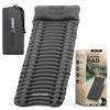 SereneLife Sleeping Pad with Pillow for Camping - Compact Sleeping Mat with Fast Inflation, Lightweight, and Tear-Resistant Backpacking Air Mattress with Carry Bag for Camping, Backpacking, Hiking view 1