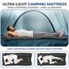 SereneLife Sleeping Pad with Pillow for Camping - Compact Sleeping Mat with Fast Inflation, Lightweight, and Tear-Resistant Backpacking Air Mattress with Carry Bag for Camping, Backpacking, Hiking view 2