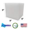 Foamma White Foam Pit Cubes/Blocks 9 x 9 x 9 50 Pack for Gymnastics, Freerunning and Parkour Courses, Skateboard Parks, BMX, Trampoline Arenas view 2