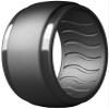 Dookeh Silicone Wedding Ring for Men - Mens Silicone Wedding Band - Breathable Skin Safe Improved Design for Crossfit Workout Swimming Firefighters Military (G-Titanium, 8) view 1