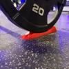 Mini Deadlift Bar Jack Barbell Lifts Alternative Wedge Quick Changes Weight Plates Olympic Bar Jack Used as Load and Unload Weight Plates for Deadlift Exercise & Weight Training (Color : Red) view 4