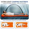 SereneLife Sleeping Pad with Pillow for Camping - Compact Sleeping Mat with Fast Inflation, Lightweight, and Tear-Resistant Backpacking Air Mattress with Carry Bag for Camping, Backpacking, Hiking view 2