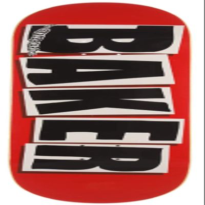Baker Skateboards Deck(Black Logo,8.475")