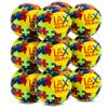 Lax Sak Soft Practice Lacrosse Balls - Same Weight & Size as a Regulation Lacrosse Balls, Great for Indoor & Outdoor Practices, Less Bounce & Minimal Rebounds - Puzzle, 12 Pack view 3