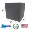 Foamma Charcoal Foam Pit Cubes/Blocks 9 x 9 x 9 10 Pack for Gymnastics, Freerunning and Parkour Courses, Skateboard Parks, BMX, Trampoline Arenas view 2
