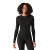 Smartwool SW016370001M Women's Merino 250 Baselayer Crew Boxed Black M view 3