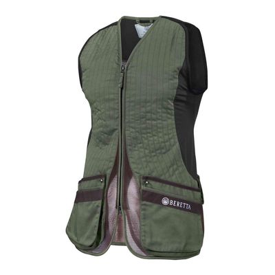 Beretta Women's Silver Pigeon Evo Range Hunting Ambidextrous Vest, Green, 3X-Large