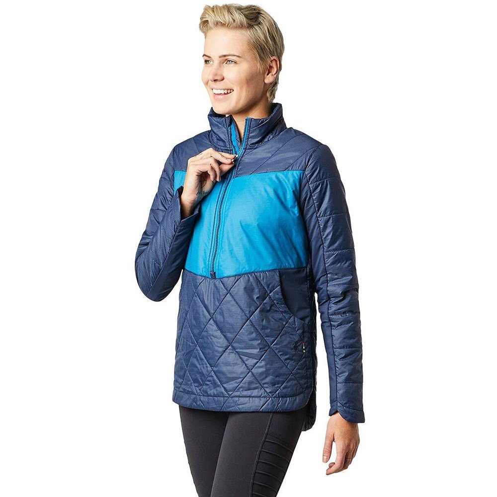 Smartwool Smartloft-X 60 Pullover Jacket - Women's Ocean Abyss, S