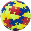 Lax Sak Soft Practice Lacrosse Balls - Same Weight & Size as a Regulation Lacrosse Balls, Great for Indoor & Outdoor Practices, Less Bounce & Minimal Rebounds - Puzzle, 3 Pack view 3