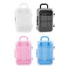 AUEAR, 4 Pack Mini Suitcase Box Plastic Candy Small Reception Gift Travel Case for Wedding Party Decoration (Pink, Blue, White, Black) view 1