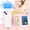 AUEAR, 4 Pack Mini Suitcase Box Plastic Candy Small Reception Gift Travel Case for Wedding Party Decoration (Pink, Blue, White, Black) view 3