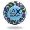Lax Sak Soft Practice Lacrosse Balls - Same Weight & Size as a Regulation Lacrosse Balls, Great for Indoor & Outdoor Practices, Less Bounce & Minimal Rebounds - Donuts, 6 Pack view 1