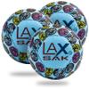 Lax Sak Soft Practice Lacrosse Balls - Same Weight & Size as a Regulation Lacrosse Balls, Great for Indoor & Outdoor Practices, Less Bounce & Minimal Rebounds - Donuts, 6 Pack view 3