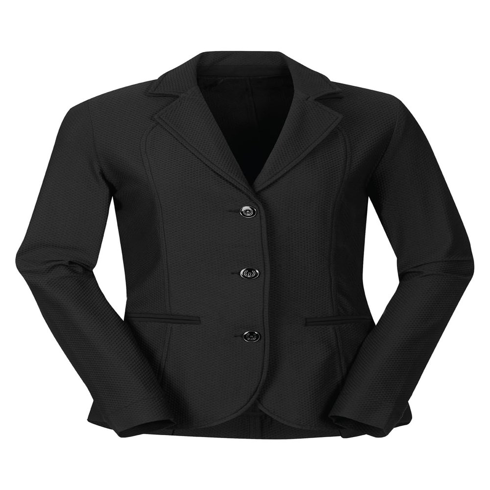 Kerrits Kids Affinity Aero Show Coat Black Size: XL