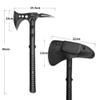 JXE JXO Camping Axe, Tomahawk with Spike, Survival Hatchet with Sheath, Nylon Fiber Handle for Outdoor Survival Hiking Camping 14.5 inch view 2