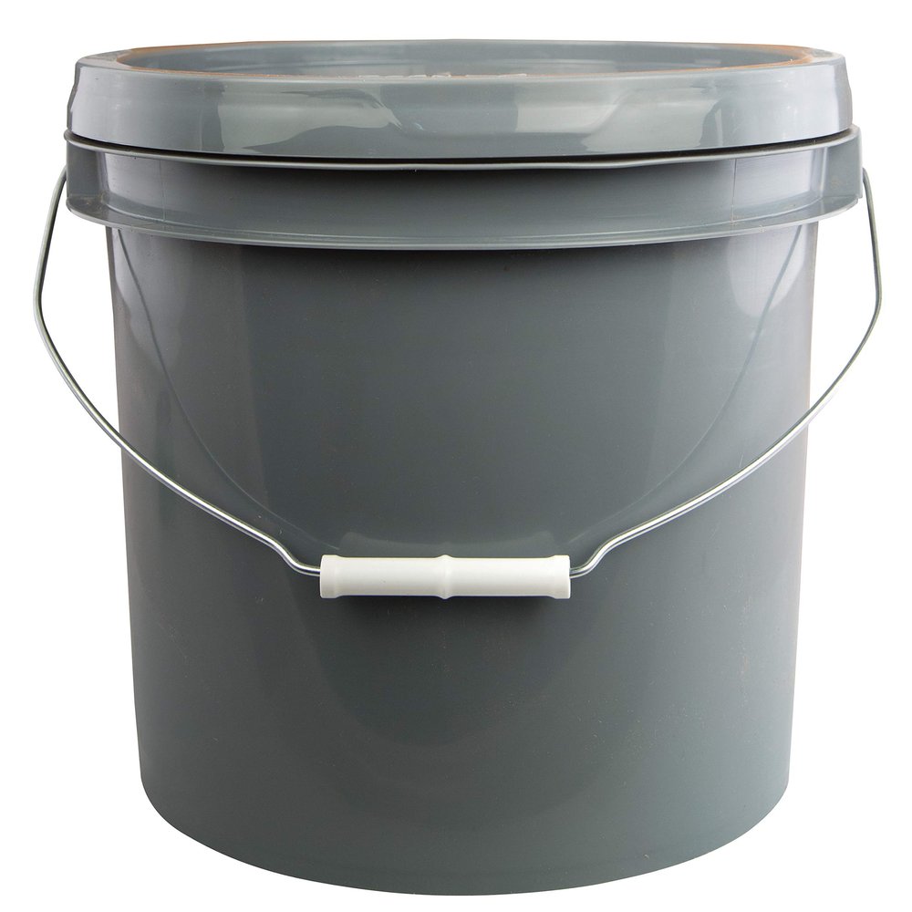 Frankford Arsenal 15 lb Bucket of Walnut Hull Media for Case Tumbling, Ammo Reloading and Shooting Bags, Tan (636314)