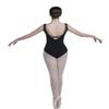 Dance Favourite Black Leotards with Cross Straps for Girls and Women DFD0150 (L) view 3