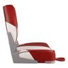 Leader Accessories A Pair of New Low Back Folding Boat Seat(2 seats) (C-White/Red) view 3