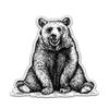 NORTHERN DOCK Waving Bear Decal Adventure Decal Hi Five Bear Bumper Sticker (Three-Pack Combo) view 4