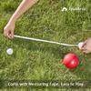 ApudArmis 90mm Bocce Balls Set, Lighter Outdoor Bocce Game for Backyard/Lawn/Beach - Set of 8 Soft PE Balls & 1 Pallino & Nylon Carrying Case & Measuring Tape for Teens Beginners view 4