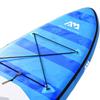 11'2" Inflatable Stand Up Paddle Board 6" Thick Aqua Marina Triton SUP with Double Action Pump, Magic Backpack, Slide-in Center Fin, Sports III Paddle and Safety Leash view 2