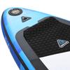 11'2" Inflatable Stand Up Paddle Board 6" Thick Aqua Marina Triton SUP with Double Action Pump, Magic Backpack, Slide-in Center Fin, Sports III Paddle and Safety Leash view 3