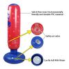 Inflatable Punching Bag for Kids, Boy Boxing Bag for Kid, Punching Bag for Practicing Karate, Taekwondo, De-Stress Boxing Bag.(50 inch, Red) view 4