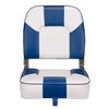 Leader Accessories A Pair of New Low Back Folding Boat Seat(2 seats) (D-White/Blue) view 2