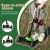 besrey Kick Scooter for Kids Ages 3-10, 3-Wheel Folding Scooter with Adjustable Height, LED Light Wheels, Extra Wide Deck for Outdoor Activities view 4