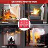 Aotala Fire Blankets Emergency for Home and Kitchen Fire Emergency Blanket for Home Fireproof Blanket for Camping, Grill, BBQ, Picnic, Fireplace, Office (2Pack) view 3