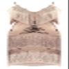 1920s Gatsby Sleeve Sequin Fringed Paisley 20s Costume Cocktail Flapper Dress w/ 20s Accessories Set (X-Large, Style Sequin Gold) view 4