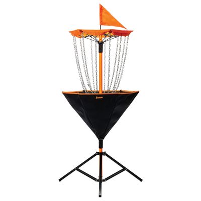 Franklin Sports Disc Golf Target - Portable - Sturdy Metal Chains - Carry Bag Included