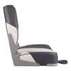 Leader Accessories A Pair of New Low Back Folding Boat Seat(2 seats) (C-White/Charcoal) view 3