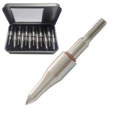 125 Grain Archery Field Points Stainless Steel Aroow Bullt Ponts with Arrow Pedesta for Target Practice 5/16(12Pack)