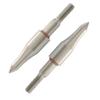 125 Grain Archery Field Points Stainless Steel Aroow Bullt Ponts with Arrow Pedesta for Target Practice 5/16(12Pack) view 3