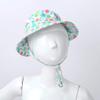 ranrann Adjustable Sun Hat Baby Sun Protection Wide Brim Bucket Hat Kid Cap UPF 50+ Beach Hats Blue 6-24 Months view 2