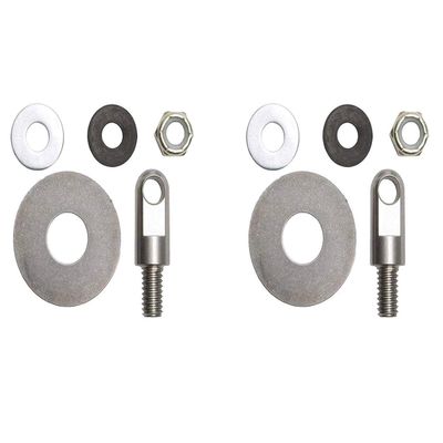 Case Club Ammo Can Lock Hardware Kit with Stainless Steel Hardware and Waterproof Gasket for Steel (50 Cal), (Fat 50), (30 Cal), (20mm), (40mm) Ammo Cans (2 Count)