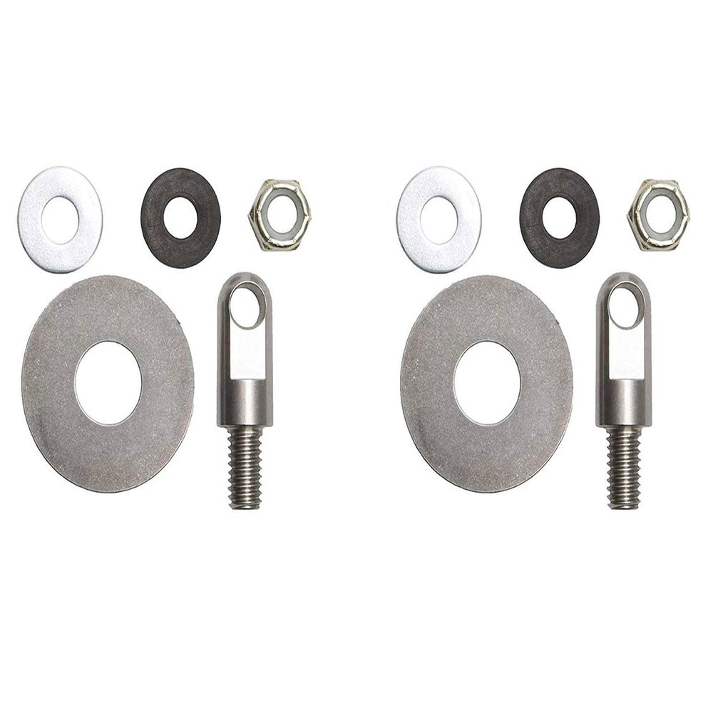Case Club Ammo Can Lock Hardware Kit with Stainless Steel Hardware and Waterproof Gasket for Steel (50 Cal), (Fat 50), (30 Cal), (20mm), (40mm) Ammo Cans (2 Count)