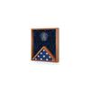 Flags Connections - Air Force Flag Display Case - USAF Flag Case - Oak or Walnut Material. view 1