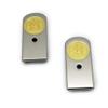 Tek_Tactical 2 X Custom S&W Models 1006, 1026DL, 1066, 1076DL and 1086DA Magazine Metal Floor-Plate, 10mm Nickel Gold Plated view 1