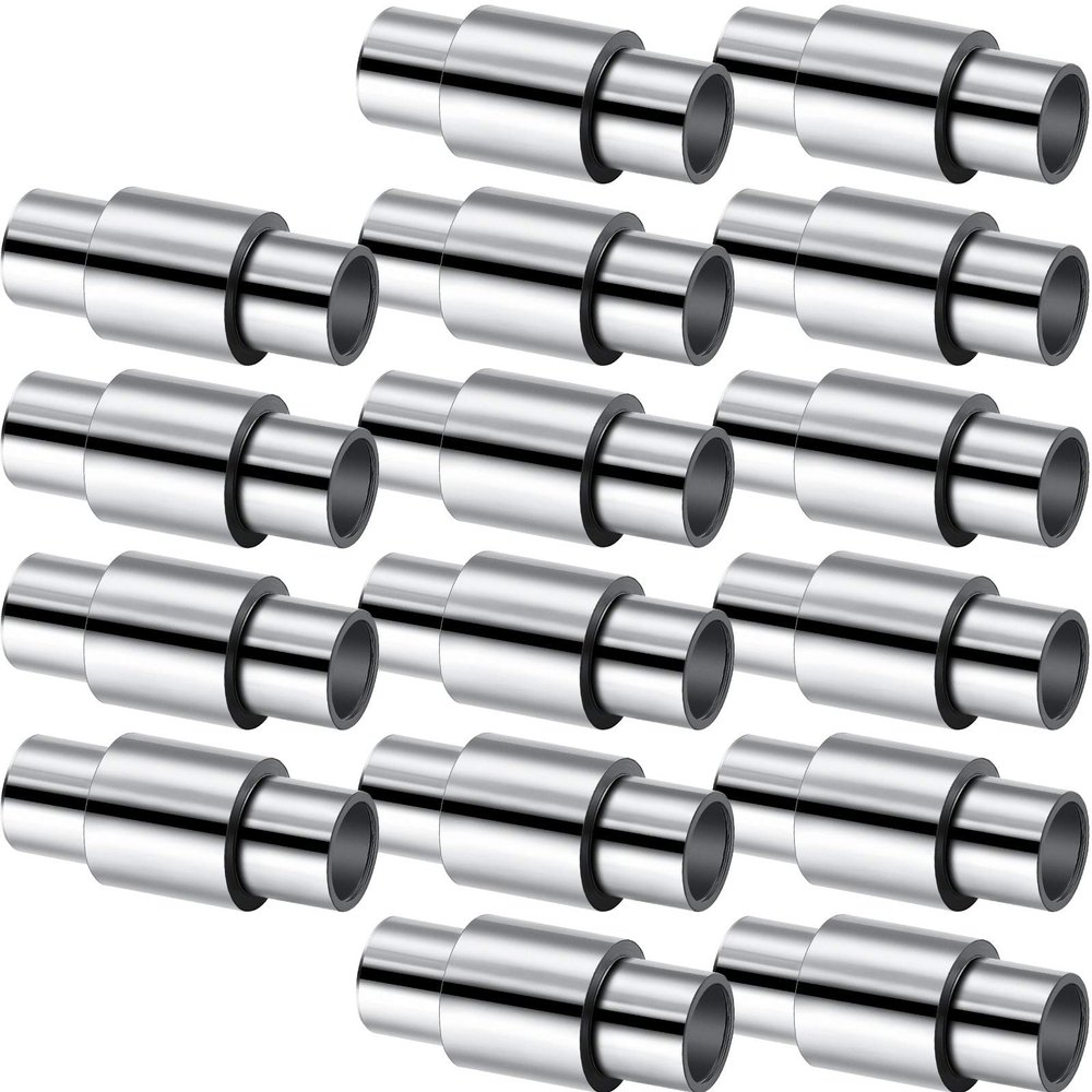 Mudder 16 Pieces Skates Spacers Inline Bearing Axle Aluminum Speed Spacer for 6mm Axles Roller