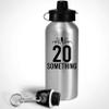 20 Something Reusable Water Bottle 20oz Aluminum - Birthday Gifts for 21 22 23 24 25 26 27 28 29 Year Old Man Woman - Twenties 20s Happy Birth Day Girl Boy Celebrant Age Bday Celebration view 1