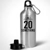 20 Something Reusable Water Bottle 20oz Aluminum - Birthday Gifts for 21 22 23 24 25 26 27 28 29 Year Old Man Woman - Twenties 20s Happy Birth Day Girl Boy Celebrant Age Bday Celebration view 2