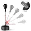 ZFF Reflex Bag Free Standing Boxing Speed Punching Ball, Adjustable Height 120-160cm for Adult & Teens, Release Stress Lose Weight view 3