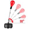 ZFF Reflex Bag Free Standing Boxing Speed Punching Ball, Adjustable Height 120-160cm for Adult & Teens, Release Stress Lose Weight view 4