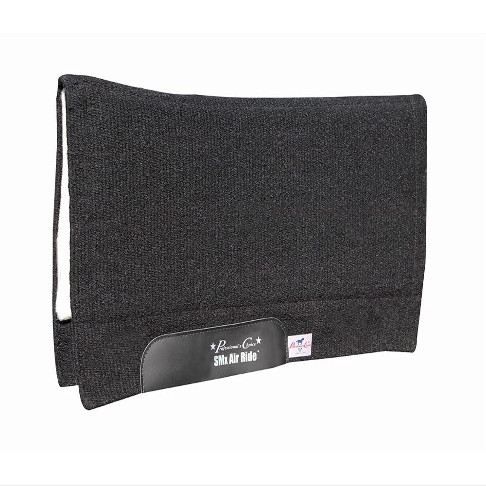 Professional's Choice Saddle Pad SMX Air Ride 30" X 34" Black CXB-30