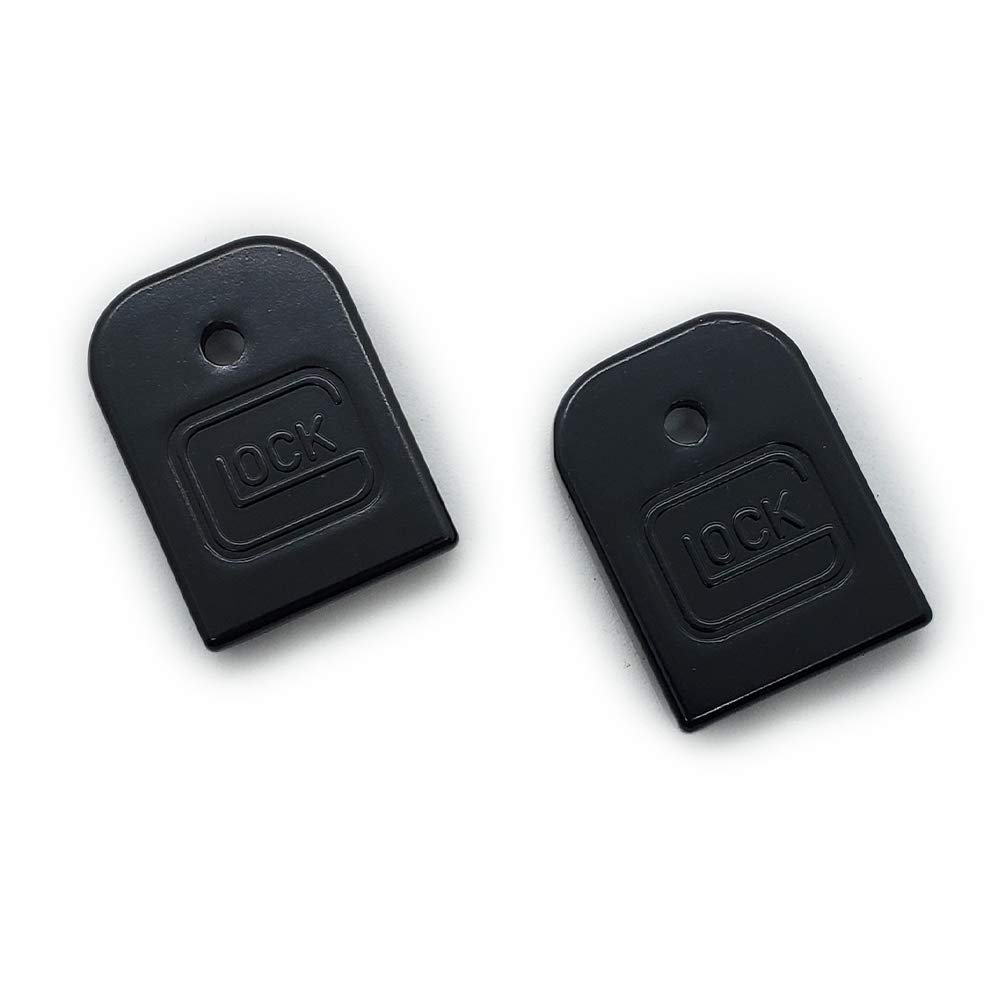 Tek_Tactical 2-Pack Custom Metal Magazine Floor Plates/Base Pads Black
