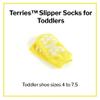 McKesson Unisex Slipper Socks Toddler Size 4 to 7-1/2 Yellow - 1 Pair view 3